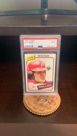 1980 Topps Pete Rose PSA 9