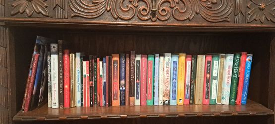 Large Lot of Christmas Fiction Books