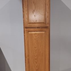 Hampton Bay 96inch Oak Kitchen Pantry Cabinet