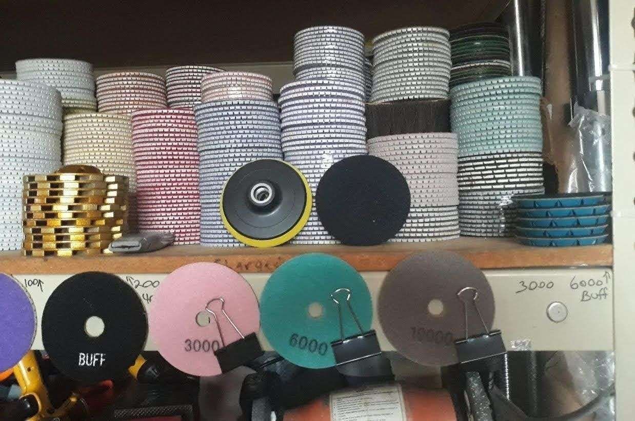 Polishing & Grinding Diamond Pads & Floor Buffer, Polisher