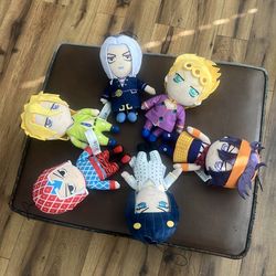 JJBA plushies part 5 golden wind