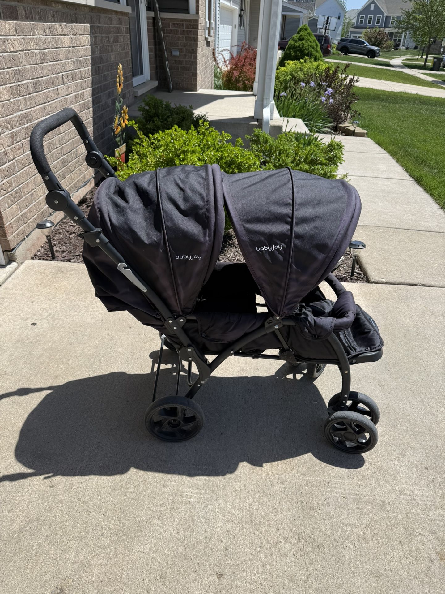 Baby Joy Double Stroller