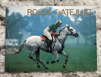 ROLEX DATEJUST 1988  Watch  Manual English