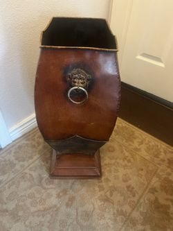 We Used It As umbrella holder by the door decor