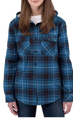 Women’s Jacket BOSTON TRADERS Plush Lined Shirt Jacket MEDIUM, LARGE, XXL
