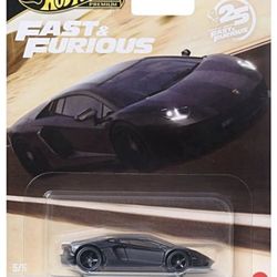 FAST&FURIOUS 25th Anniversary - LAMBORGHINI AVENTADOR COUPÉ 2026 Hot Wheels in Mint!