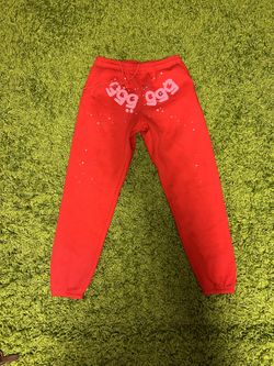 Sp5der red 555 sweats