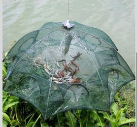 Umbrella Fishing Trap Net