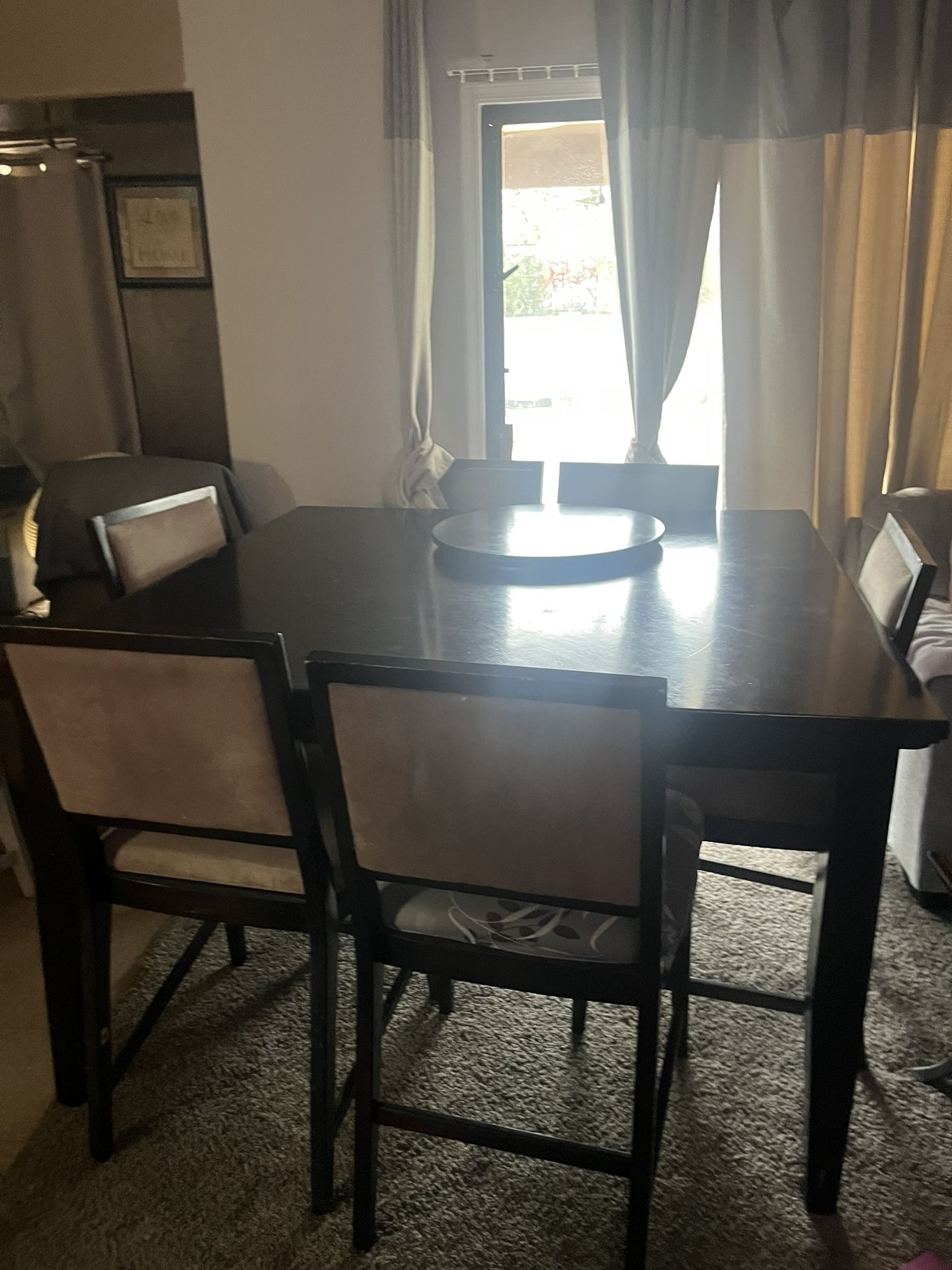Dining table 7 chairs