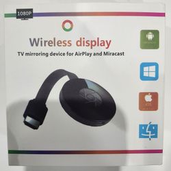 MiraScreen G4 Wireless Display Dongle TV 1080p WiFi Media Miracast Airplay DLNA