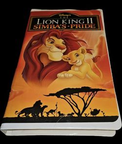 VHS Lion King II Simba's Pride Disney - TESTED