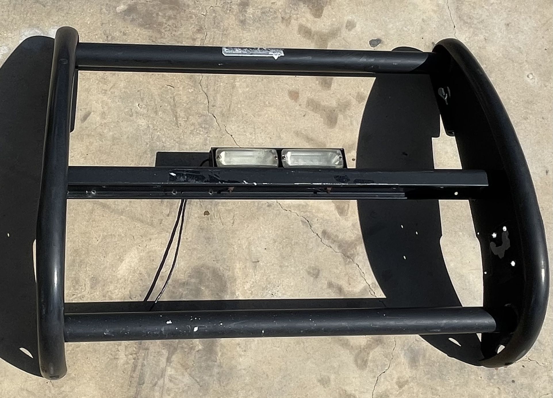 Tahoe Police Push Bumper 2007-2014 Suburban 1500 PPV Setina NO BRACKETS 35in wd