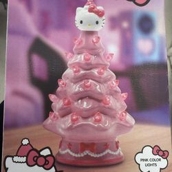 Hello Kitty Ceramic Christmas Tree 