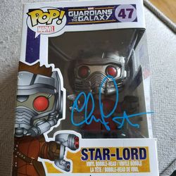 Chris Pratt Signed Pop