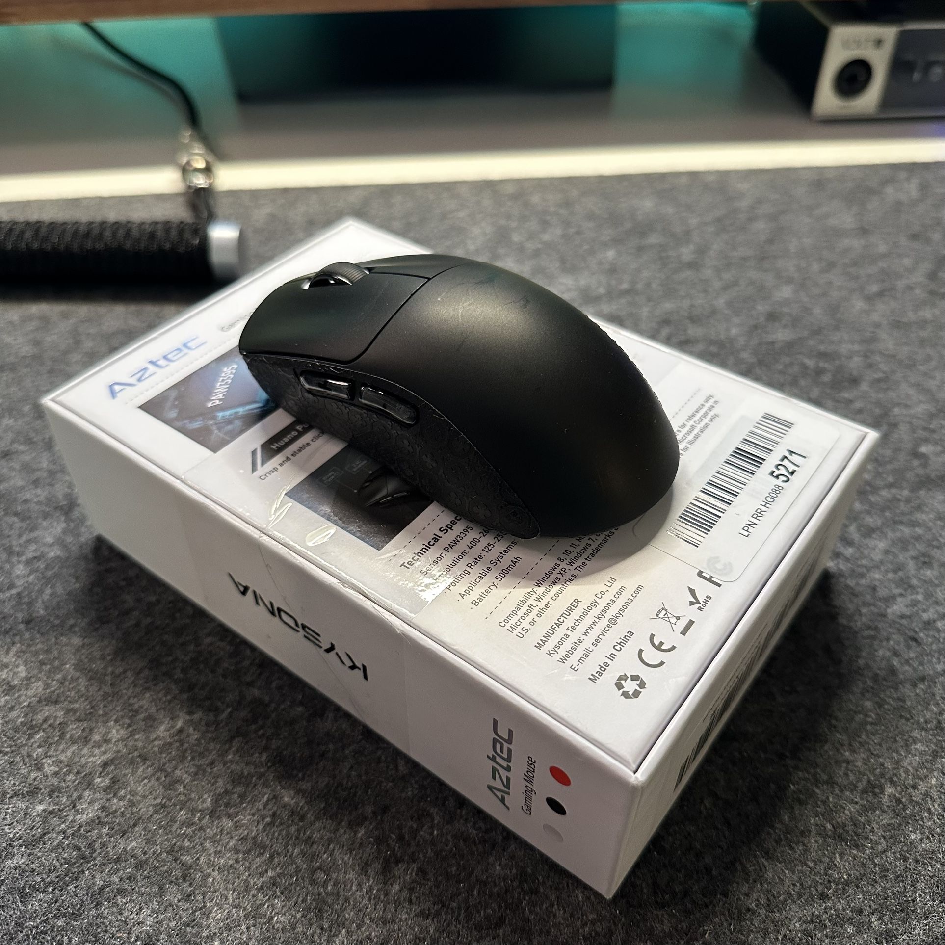 Kysona Aztec 55g Lightweight Gaming Mouse Wireless 
