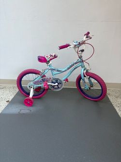 Girls Kids Bike with Training Wheels