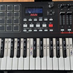 Akai MPK249 With Custom Stand And Cover