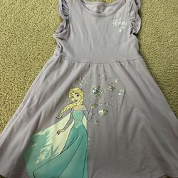 Elsa/Frozen Toddler Dress 4T