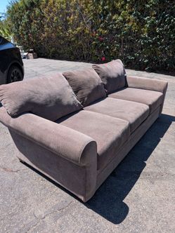 Brown 8 ft Sofa