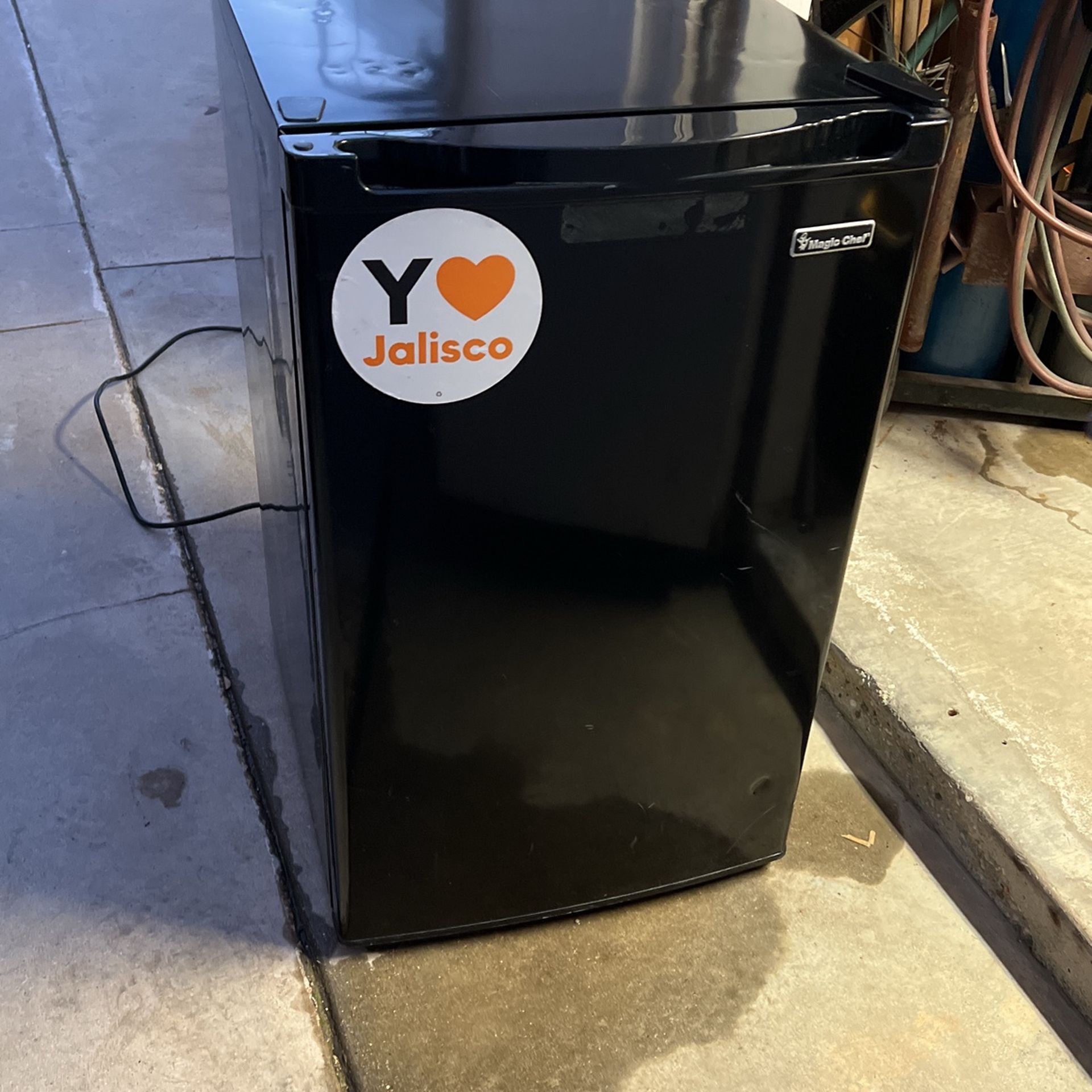 Magic Chef Small Upright Fridge