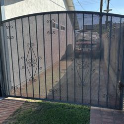 Steel fence