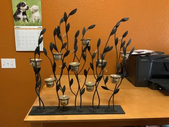 Metal Candle Holder