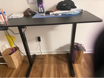 Black Electric Standing Desk