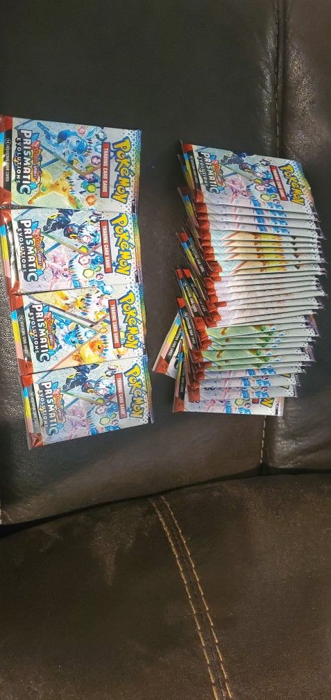 Prismatic Evolutions Booster Packs