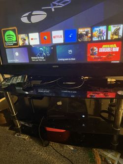 Glass Entertainment Center