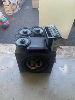 Car boom box system