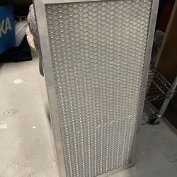 1 permanent 12 x 24 air conditioner filter. Wash One Reuse 