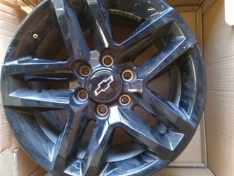18" All Black Chevy Rims 6 Lug
