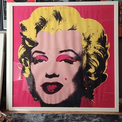 Andy Warhol Marilyn Monroe LARGE Print 4'×4' Pop Art