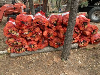 Juniper Firewood Bags