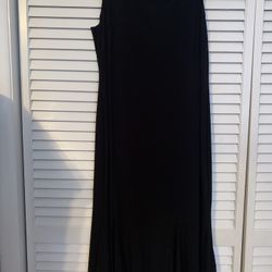 Julian Taylor Size 14 Black MIDI Dress