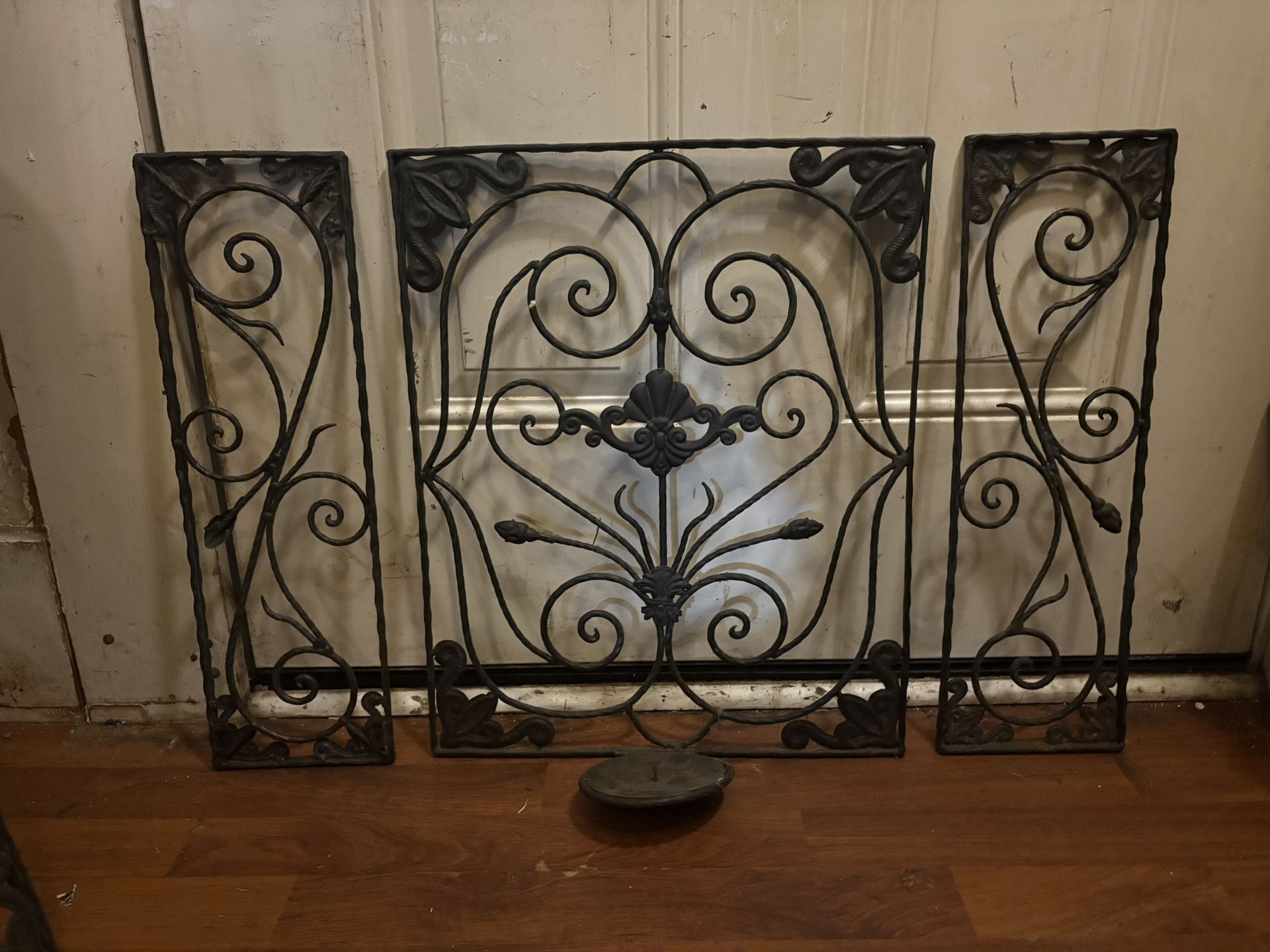 More Wrought Iron Tall Tables And Fireplace French