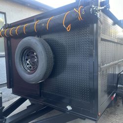 Dump Trailer 8x12x4 12000lb $6995 Now $6750 Cash Only