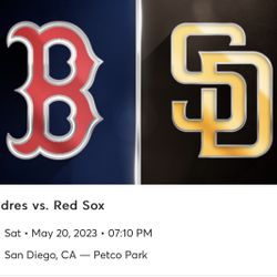 San Diego Padres vs Boston Red Sox Petco Park May 20