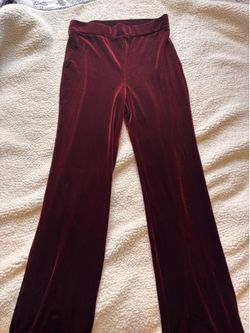 Velvet alternative pants