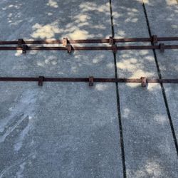Vintage Barn Door Brackets