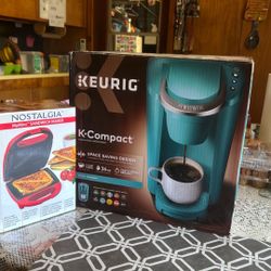 Coffee Maker And Sandwich Maker