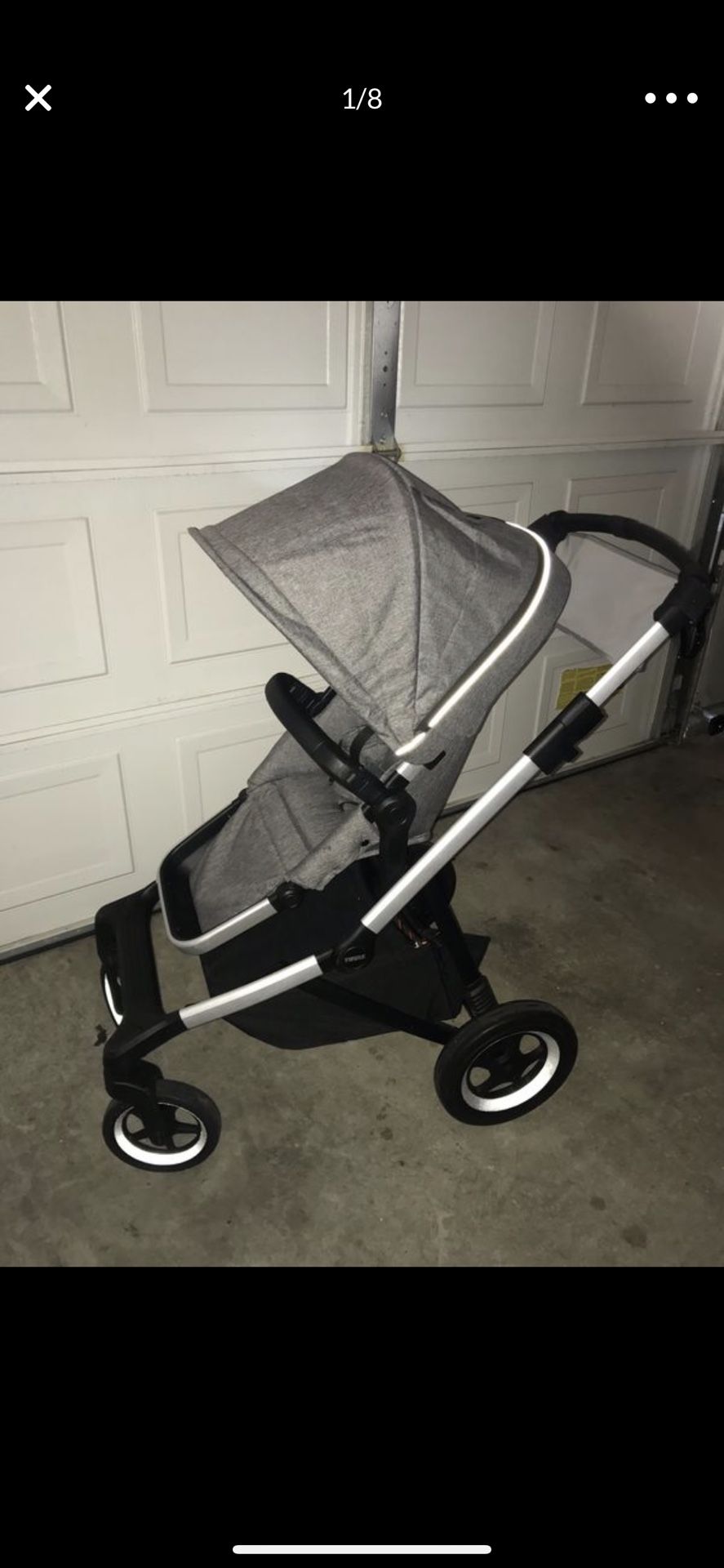 Thule stroller can be a double stroller