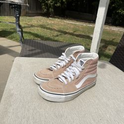 Rose Gold Pink Vans 