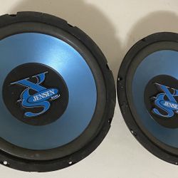Jensen XS 10 Inch Subwoofer Speakers