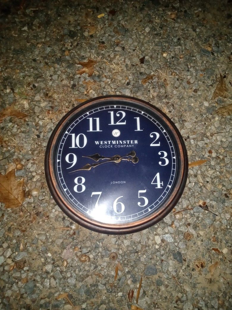Large Westminster Clock Company London Clock