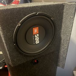 Jbl 500 Pancake With 1500 Amp