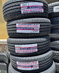 American Roadstar H/T 235/60R18 107V XL Tires β Set of 4