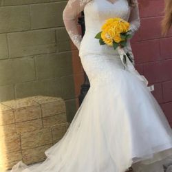 David’s bridal Wedding Dress