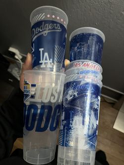 Dodgers Souvenir Cups