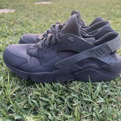 Nike Air Huarache Shoes Triple Blue Athletic Running Sneakers Mens Size 14